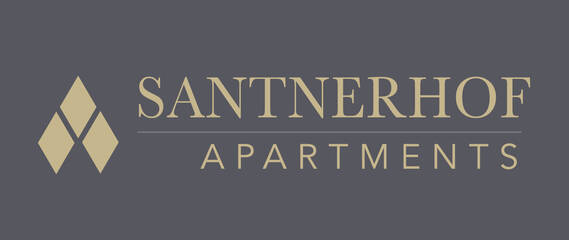 Logo santnerhof querformat rgb positiv hintergrund dunkel
